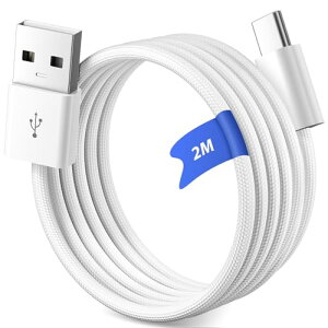 iPhone15 Carplay �[�d�P�[�u�� 2M USB Type C �P�[�u�� �Ή�iPhone16 / 16 Pro Max / Plus / 15 / 15 Pro Max / plus / iPad 10 Air ��5���� / ��4���� / iPad Pro 12.9 / 11�C���` / AirPods 4 USB A to USBC �P�[�u�� 18w�}���[�d �ԓ���