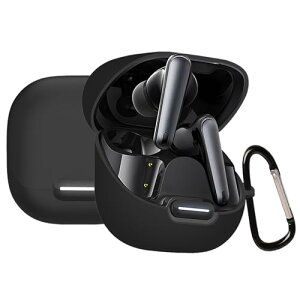 Anker Soundcore Liberty 4 NC �P�[�X Liberty 4 NC �ی�J�o�[ Liberty 4 NC �P�[�X �_�炩�� �V���R���� �����h�~ �L�Y�h�~ �ϏՌ� �h�o �y�� �����[�d�\ �J���r�i�t�� �����h�~ (�u���b�N)
