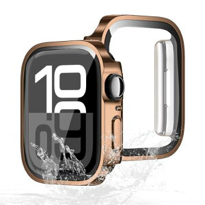 Apple Watch �J�o�[ Series 11 / 10 46mm �A�b�v���E�H�b�` �P�[�X �h�� ��̌^ �V�f�U�C�� 3D���p�G�b�W Apple Watch Series 11 / 10�P�[�X�S�ʕی� �����^ �����ȒP �ϏՌ� �����ߗ� �w��h�~ ���h�~ (46mm�C��