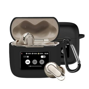 JBL TOUR PRO 3 �P�[�X TOUR PRO 3 �ی�J�o�[ TOUR PRO 3 �P�[�X �_�炩�� �V���R���� �����h�~ �L�Y�h�~ �ϏՌ� �h�o �y�� �����[�d�\ �J���r�i�t�� �����h�~ (�u���b�N)