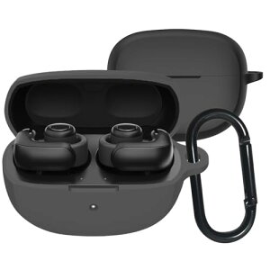 Bose Ultra Open Earbuds �P�[�X Bose Ultra Open Earbuds �ی�P�[�X �_�炩�� �V���R���� �����h�~ �L�Y�h�~ �ϏՌ� �h�o �y�� �����[�d�\ �J���r�i�t�� �����h�~ (�u���b�N)