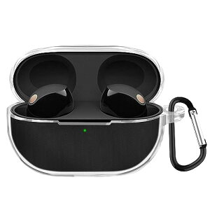Sony WF-1000XM5 �P�[�X �N���A �ی�J�o�[ TPU �����h�~ �L�Y�h�~ �ϏՌ� �h�o �y�� �����[�d�\ �J���r�i�t�� �����h�~ (�N���A)
