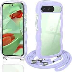 Google Pixel 9 / pixel9 Pro �P�[�X �V�����_�[ �N���A �O�[�O�� �s�N�Z��9 / 9pro �X�}�z�P�[�X ���� TPU �J�o�[ �X�g���b�v�t�� ���|�� ��|�� �R�t�� �΂߂��� �n�� �� ���� ���킢�� �؍� �ϏՌ�