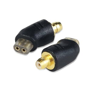 Pentaconn Ear QDC �ϊ� �ϊ��R�l�N�^ �C���z���W���b�N �ϊ� Pentaconn Ear (�I�X) - QDC (���X) Acoustune�p HS1790TI HS1750CU HS1697TI HS1677SS�ȂǂɓK�� �����򉻂Ȃ��Ȍ� ���k ���ރe�X�g��Ɨp �~�j�^�C�v 2��