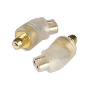 Pentaconn Ear QDC �ϊ� �ϊ��R�l�N�^ �C���z���W���b�N �ϊ� Pentaconn Ear (�I�X) - QDC (���X) Acoustune�p HS1790TI HS1750CU HS1697TI HS1677SS�ȂǂɓK�� �����򉻂Ȃ��Ȍ� ���k ���ރe�X�g��Ɨp �~�j�^�C�v 2��