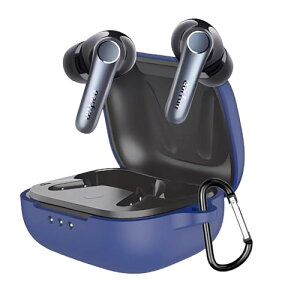 EarFun Air Pro 4 �P�[�X Air Pro 4 �ی�J�o�[ �_�炩�� �V���R�����P�[�X �����h�~ �L�Y�h�~ �ϏՌ� �h�o �y�� �����[�d�\ �J���r�i�t�� �����h�~ (�u���[)