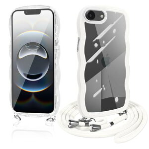 iPhone 17e iPhone 16e �P�[�X �N���A �V�����_�[ �A�C�t�H��17e 16e �X�g���b�v�t�� ���|�� ��|�� �R�t�� �΂߂��� ���� TPU �ϏՌ� �n�� �� �؍� ���킢�� �z���C�g ��������