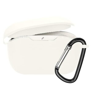 JBL WAVE BUDS 2 �P�[�X JBL WAVE BUDS �ی�J�o�[ JBL WAVE BUDS 2 �P�[�X �_�炩�� �V���R���� �����h�~ �L�Y�h�~ �ϏՌ� �h�o �y�� �����[�d�\ �J���r�i�t�� �����h�~ (�z���C�g)