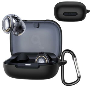 Anker Soundcore C40i �P�[�X C40i �ی�J�o�[ C40i �P�[�X �_�炩�� �V���R���� �����h�~ �L�Y�h�~ �ϏՌ� �h�o �y�� �����[�d�\ �J���r�i�t�� �����h�~ (�u���b�N)
