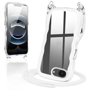 iPhone 17e iPhone 16e �P�[�X �V�����_�[ �N���A �A�C�t�H��17e 16e �X�g���b�v�t�� ���|�� ��|�� �΂߂��� �n�� �� �؍� ���킢�� ���� TPU ���^ �ϏՌ� �z���C�g ��������