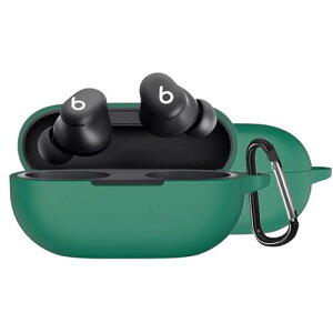 Beats Solo Buds �P�[�X Studio Buds+ �ی�J�o�[ Studio Buds �P�[�X �_�炩�� �V���R���� �����h�~ �L�Y�h�~ �ϏՌ� �h�o �y�� �����[�d�\ �J���r�i�t�� �����h�~ (�O���[��)