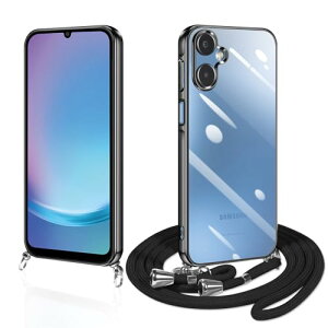 Galaxy A25 5G �P�[�X �N���A �V�����_�[ SC-53C SCG15 �X�}�z�P�[�X ���� TPU �J�o�[ �X�g���b�v�t�� ���|�� ��|�� �R�t�� �΂߂��� ���^ �ϏՌ� �V���R�� ���b�L���H (�u���b�N)