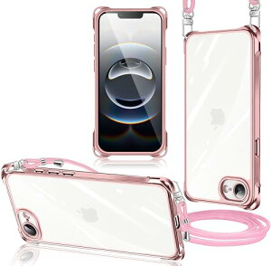 iPhone 17e �P�[�X �N���A �V�����_�[ ��|���P�[�X �ϏՌ� iPhone 16e �X�}�z�P�[�X ���� ���^ �y�� TPU �J�o�[ ���|�� �΂߂��� �R�t�� �D��X�g���b�v�t�� ���������\ ���O���\ �����h�~ ��