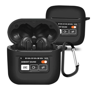JBL TOUR PRO 2 �P�[�X TOUR PRO 2 �ی�J�o�[ �_�炩�� �V���R���� �����h�~ �L�Y�h�~ �ϏՌ� �h�o �y�� �����[�d�\ �J���r�i�t�� �����h�~ (�u���b�N)