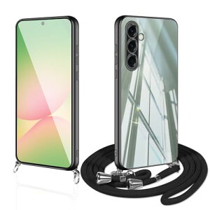 Galaxy A56 5G �P�[�X �N���A �V�����_�[ �X�}�z�P�[�X ���� TPU �J�o�[ �X�g���b�v�t�� ���|�� ��|�� �R�t�� �΂߂��� ���^ �ϏՌ� �V���R�� ���b�L���H (�u���b�N)