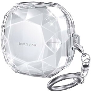 Samsung Galaxy Buds 2 Pro / Buds Pro / Buds Live / Buds 2 �P�[�X �ϏՌ� �C���z���P�[�X �L�Y�h�~ �J���r�i�t�� �_�炩���P�[�X (�N���A [�d��] )