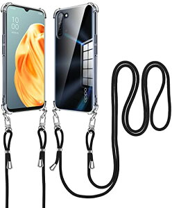 OPPO Reno3 A �P�[�X �N���A OPPO Reno3a �X�}�z�P�[�X �I�b�| ���m3A �J�o�[ �V�����_�[ ���|�� �΂߂��� ��|�� ���� TPU �X�g���b�v�t�� ���^�y�� ���������\ ���O���\ �X�}�z ��|�� �X�g��
