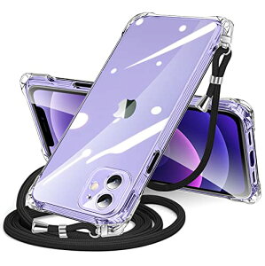 iPhone 12 mini �P�[�X �N���A �V�����_�[ iphone12mini �X�}�z�P�[�X �A�C�t�H��12�~�j �J�o�[ ���|�� �΂߂��� ���� TPU ���^ �y�� �ϏՌ� �R�t�� �΂߂��� �D��X�g���b�v�t�� �l�b�N�X�g���b�v �V