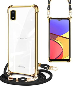 Galaxy A21 �P�[�X �N���A �V�����_�[ �X�g���b�v Galaxy a21 �P�[�X SC-42A �P�[�X SCV49�X�}�z�P�[�X �ϏՌ� �M�����N�V�[a21 �P�[�X �T���X�� ���|�� �΂߂��� ���� TPU �t�� ���b�L���H �y���^ �R�t��