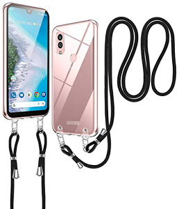 ���Z�� Android One S10 �P�[�X �N���A �V�����_�[ Kyocera Android OneS10 �X�}�z�P�[�X KC-S304 �P�[�X ���|�� �΂߂��� ��|�� �P�[�X �X�g���b�v�t�� �X�}�z�P�[�X ���� TPU ���Z�� �A���h���C�h����S10 