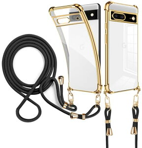 Google Pixel 6a �P�[�X �N���A �V�����_�[ ���� TPU �O�[�O�� �s�N�Z�� 6a �ϏՌ� �΂߂��� �D��X�g���b�v�t�� �l�b�N�V�����_�[ ���߉\�� �N���X�{�f�B �l�b�N���X �y�� ���^ ������ ��|�� �R