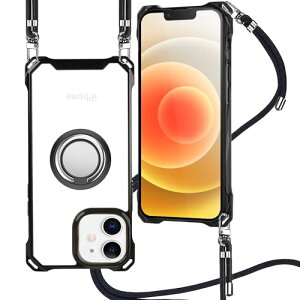 iPhone 13 mini �P�[�X iPhone 12 mini �P�[�X �N���A �����O�t�� �V�����_�[ iphone12mini / 13mini �P�[�X �N���A PC�w�� �y�� TPU�o���p�[ �A�C�t�H��13mini �P�[�X �A�C�t�H��12mini �P�[�X ���� ���|�� �΂߂�