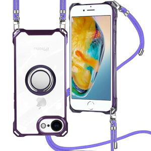 iPhone SE3 �P�[�X iPhone SE2 �P�[�X �N���A �����O�t�� �V�����_�[ iphoneSE3 / SE2 / 8 / 7 �P�[�X �N���A PC�w�� �y�� TPU�o���p�[ �A�C�t�H��8 �P�[�X �A�C�t�H��7 �P�[�X ���� ���|�� �΂߂��� �ϏՌ� 