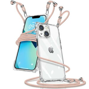 iPhone 13 Mini �P�[�X �N���A �V�����_�[ �A�C�t�H��13mini �X�}�z�P�[�X iPhone13mini �J�o�[ ���|�� �΂߂��� ���� ���^ �y�� TPU �R�t�� �΂߂��� �D��X�g���b�v�t�� ���������\ ���O���\ ��