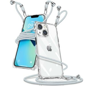 iPhone 13 Mini �P�[�X �N���A �V�����_�[ �A�C�t�H��13mini �X�}�z�P�[�X iPhone13mini �J�o�[ ���|�� �΂߂��� ���� ���^ �y�� TPU �R�t�� �΂߂��� �D��X�g���b�v�t�� ���������\ ���O���\ ��