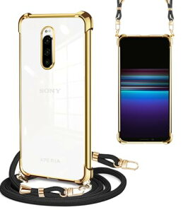 Xperia 1 �P�[�X �N���A �V�����_ SO-03L SOV40 �X�}�z�P�[�X �ϏՌ� �G�N�X�y���A1 V �J�o�[ �T���X�� ���|�� �΂߂��� �؍� ���� TPU �X�g���b�v�t�� ���^ �y�� �R�t�� �D�� �l�b�N�X�g���b�v ���