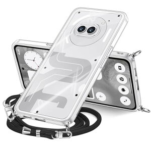 Nothing Phone 2a �P�[�X �N���A �V�����_�[ Nothing Phone2a plus �X�}�z�P�[�X �i�b�V���O �t�H��2a �J�o�[ ���|�� �΂߂��� ���� TPU �ϏՌ� ���^ �y�� �P�[�X �R�t�� �΂߂��� �D��X�g���b�v�t�� �l�b