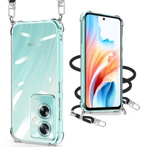 OPPO A79 5G �P�[�X �N���A �V�����_�[ �I�b�| A79 5G �g�уJ�o�[ �X�g���b�v�t�� ���߉\ CPH2557 �X�}�z�P�[�X �ϏՌ� �S�ʕی� ���|�� �΂߂��� �R�t�� TPU ���^ �y�� ���O���\ �����h�~ [����