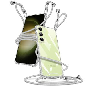 Galaxy S23 5G �P�[�X �N���A �V�����_�[ �M�����N�V�[S23 �X�}�z�P�[�X SC-51D SCG19 �J�o�[ ���|�� �΂߂��� ���� ���^ �y�� TPU+PC �R�t�� �΂߂��� �D��X�g���b�v�t�� ���������\ ���O���\ 
