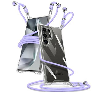 Galaxy S24 Ultra 5G �P�[�X �N���A �V�����_�[ �M�����N�V�[S24 ultra �X�}�z�P�[�X SC-52E SCG26 �J�o�[ ���|�� �΂߂��� ���� ���^ �y�� TPU+PC �R�t�� �΂߂��� �D��X�g���b�v�t�� ���������\ ���O