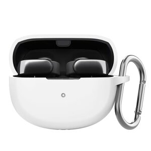 Bose Ultra Open Earbuds (2024) �P�[�X �V���R�� �J���r�i �S�ʕی� �[�d�֗� �����h�~ ����~�� �ϏՌ� �t���ی� �X�L���P�[�X �J�o�[ �݊��� NEW Bose Ultra Open Earbuds 2024 (�z���C�g)