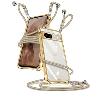 Google Pixel 8a �P�[�X �N���A �V�����_�[ Google Pixel 8a �X�}�z�P�[�X �g�уX�g���b�v �s�N�Z��8a �J�o�[ ���|�� �΂߂��� ���� ���^ �y�� TPU �R�t�� �΂߂��� �D��X�g���b�v�t�� ���������\ ��