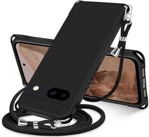 Google Pixel 8a �P�[�X �V�����_�[ pixel8a �X�}�z�P�[�X �s�N�Z�� 8A �J�o�[ ���|�� �΂߂��� ���^ �y�� TPU �R�t�� �΂߂��� �D��X�g���b�v�t�� �l�b�N�X�g���b�v �V�����_�[ �P�[�X �c / �� 2WAY ��