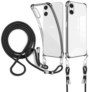 SONY Xperia 10 VI �P�[�X �N���A �V�����_�[ SO-52E SOG14 �g�уJ�o�[�ϏՌ� �G�N�X�y���A10 VI �J�o�[ xperia10 vi �X�}�z�P�[�X ���|�� �΂߂��� ���� TPU Xperia10 6 �\�j�[�g�уP�[�X ���^ �y�� �R�t�� �D