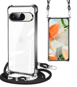 Google Pixel 9 �P�[�X �N���A �V�����_�[ pixel 9 pro �ϏՌ� �J�o�[ �X�g���b�v �s�N�Z��9 / 9pro �X�}�z�P�[�X �T���X�� ���|�� �΂߂��� ���� TPU �X�g���b�v�t�� ���^ �y�� �R�t�� ���O���\ �g