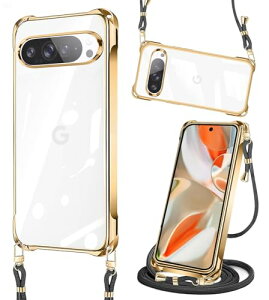Google Pixel 9 PRO XL �P�[�X �N���A google pixel 9pro xl�V�����_�[ �s�N�Z��9pro xl�J�o�[ �ϏՌ� ���߉\�� ���b�L���H �ی�\�t�g TPU ���O�� ���t�� ���C�����X�[�d�N���A �X�}�z�P�[�X �V�����_