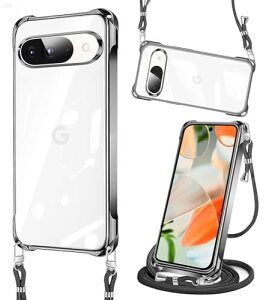 Google Pixel 9 �P�[�X �N���A Google Pixel 9 Pro �V�����_�[ �s�N�Z��9 / 9pro �J�o�[ �ϏՌ� ���߉\�� ���b�L���H �ی�\�t�g TPU ���O�� ���t�� ���C�����X�[�d�N���A �X�}�z�P�[�X �V�����_�[ ��