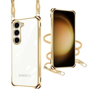 Galaxy S23 �P�[�X �N���A �M�����N�V�[S23 �X�}�z�P�[�X SC-51D SCG19 �J�o�[ �g�уJ�o�[ �ϏՌ� �S�ʕی� �X�}�z�P�[�X �X�g���b�v�t�� ���|�� �΂߂��� ����TPU �����Y�ی� ���^ �y�� ���O���\