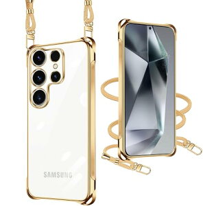 Galaxy S24 Ultra �P�[�X �N���A �M�����N�V�[S24Ultra �X�}�z�P�[�X SC-52E SCG26 �J�o�[ �g�уJ�o�[ �ϏՌ� �S�ʕی� �X�}�z�P�[�X �X�g���b�v�t�� ���|�� �΂߂��� ����TPU �����Y�ی� ���^ �y�� ���