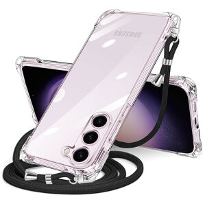 Galaxy S23 �P�[�X �N���A �V�����_�[ SC-51D SCG19 �X�}�z�P�[�X �M�����N�V�[ s23 �J�o�[ ���|�� �΂߂��� ���� TPU ���^ �ϏՌ� �R�t�� �΂߂��� �D��X�g���b�v�t�� �l�b�N�X�g���b�v �V�����_�[ 
