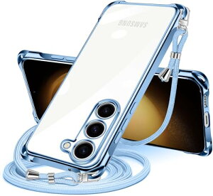 Galaxy S23 �P�[�X �N���A �V�����_�[ SC-51D SCG19 �X�}�z�P�[�X �M�����N�V�[ s23 �J�o�[ ���|�� �΂߂��� ���� TPU ���^ �ϏՌ� �R�t�� �΂߂��� �D��X�g���b�v�t�� �l�b�N�X�g���b�v �V�����_�[ 