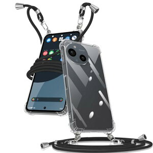 AQUOS sense9 �P�[�X �N���A �V�����_�[ SH-53E SHG14 SH-M29 �J�o�[ ���|�� �΂߂��� ���� ���^ �y�� TPU �R�t�� �΂߂��� �D��X�g���b�v�t�� ���������\ ���O���\ �����h�~ �����h�~ (�u���b�N)