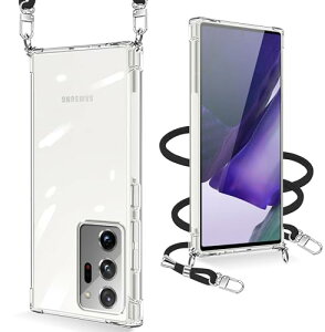 Galaxy Note 20 Ultra 5G �P�[�X �V�����_�[ �N���A Galaxy Note 20 Ultra 5G SC-53A �X�}�z�P�[�X SCG06 �M�����N�V�[ Note 20 Ultra 5G �J�o�[ �X�g���b�v�t�� TPU ���|�� �΂߂��� ���^ �y�� ���������\ ���O��