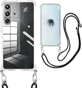 RedMagic 10 Pro �P�[�X �N���A �V�����_�[ RedMagic 10 Pro+ �X�}�z�P�[�X ���� TPU ���b�h�}�W�b�N10 pro �J�o�[ �ϏՌ� �΂߂��� �D��X�g���b�v�t�� �X�}�[�g�t�H�� �l�b�N ���߉\�� ���|�� �V����