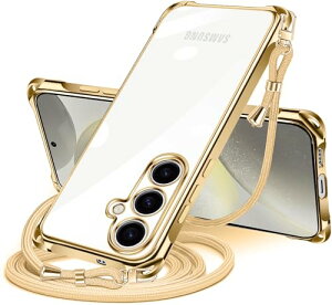 Galaxy S25 �P�[�X �N���A �V�����_�[ SC-51F SCG31 �X�}�z�P�[�X �M�����N�V�[ s25 �J�o�[ ���|�� �΂߂��� ���� TPU ���^ �ϏՌ� �R�t�� �΂߂��� �D��X�g���b�v�t�� �l�b�N�X�g���b�v �V�����_�[ 