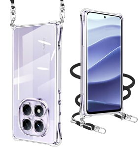 Xiaomi Redmi Note 14 Pro 5G �P�[�X �V�����_�[ �N���A Redmi Note 14 Pro �X�}�z�P�[�X �V���I�~ Redmi Note 14Pro �J�o�[ �X�g���b�v�t�� TPU ���|�� �΂߂��� ��|�� ���^ �y�� ���������\ ���O���\ ��